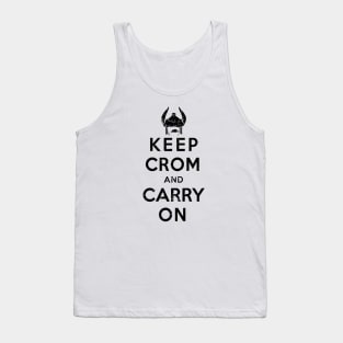 Keep Crom (Black) Tank Top